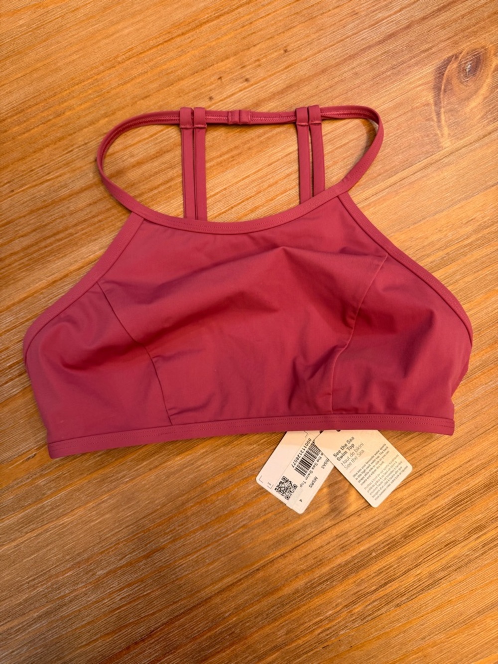 Lululemon See the Sea Swim Top | Size 4 | High Neck Bikini Top